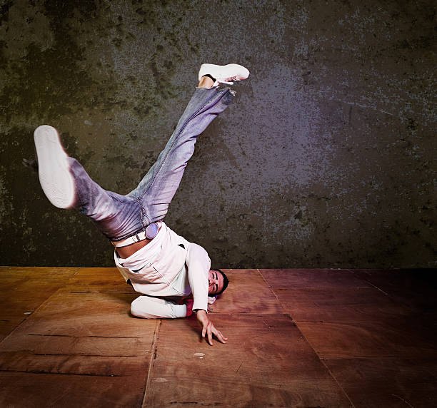 istock Hispanic male hip-hop dancing 94331381