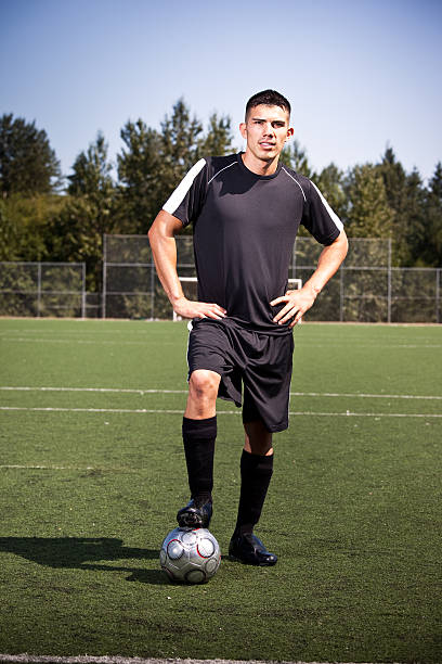 istock Hispanic soccer or football player 94331391