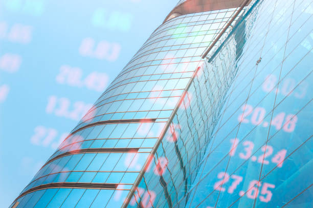 istock Modern financial architecture and financial digital market 943318710