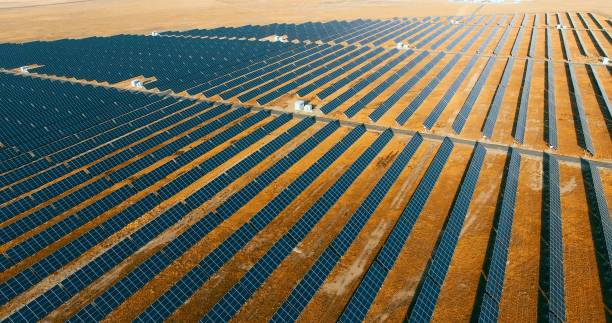 istock Solar Thermal Power Station In Desert 943318808