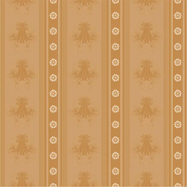 Vector illustration of Retro Wallpaper Series (seamless)