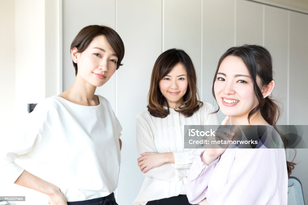 Group of businesswoman. Women Stock Photo