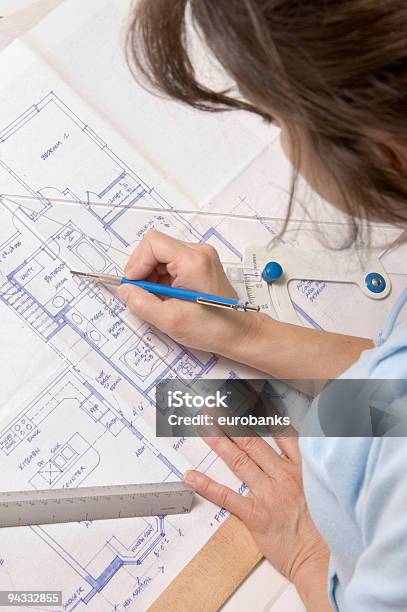 Architekt Stockfoto und mehr Bilder von Arbeiten - Arbeiten, Architektin, Architektur