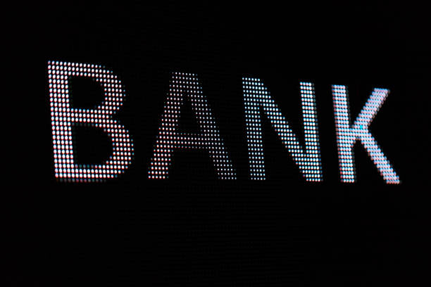 istock the bank letter in the billboard led display panel 943354398