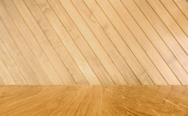 istock Wooden vintage plank board background 943354452