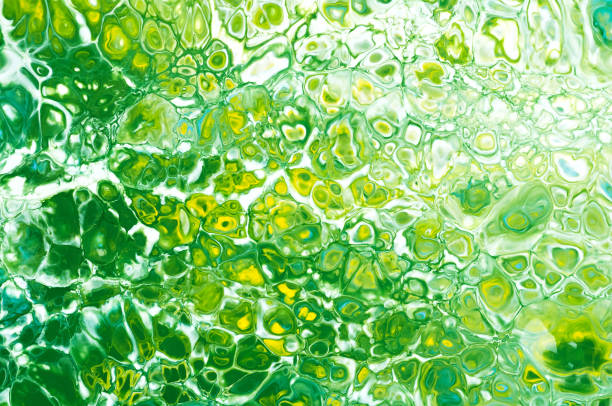 istock Fluid Art. Abstract colorful background, wallpaper. Mixing  paints. Modern art. Marble texture 943358952