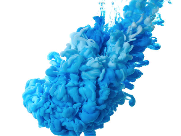 istock ink in the water. A splash  paint. Abstract background color 943359042