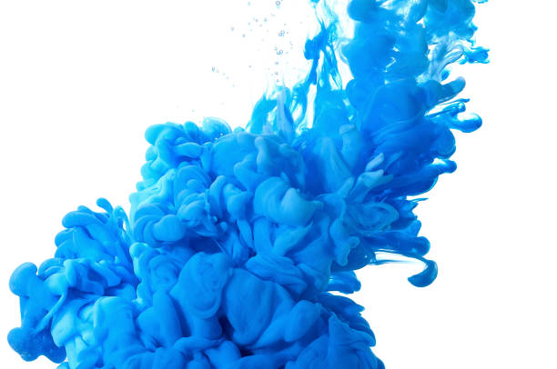 istock ink in the water. A splash  paint. Abstract background color 943359048