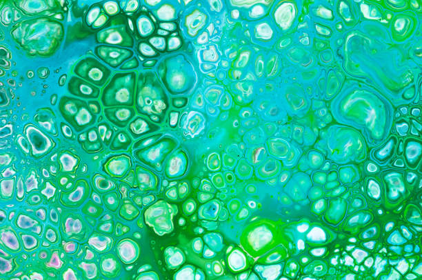 istock Fluid Art. Abstract colorful background, wallpaper. Mixing  paints. Modern art. Marble texture 943359198