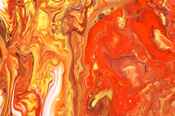 istock Fluid Art. Abstract colorful background, wallpaper. Mixing  paints. Modern art. Marble texture 943359554