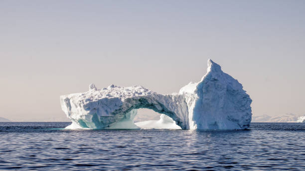 istock Icebergs in Greenland during midnight sun 943368156