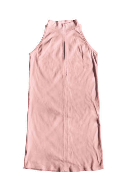 istock Pink dress isolated 943372248