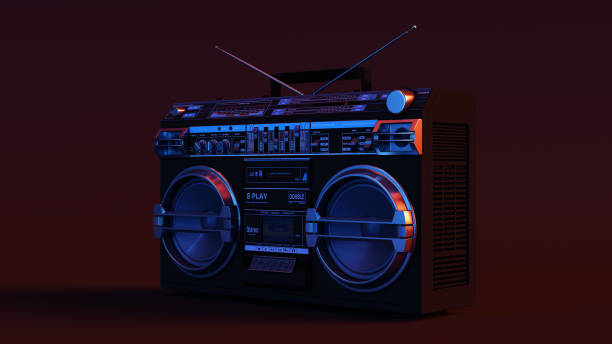 istock Boombox Moody 80s lighting 943383362