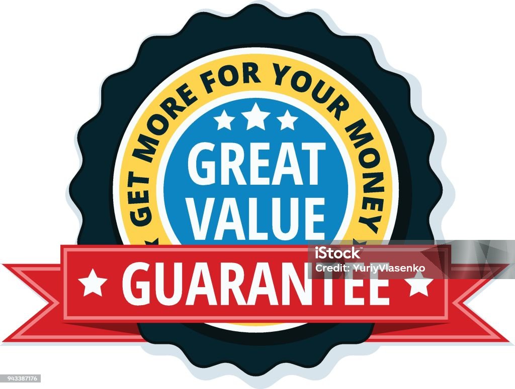 Great Values Sign Great Value Label Illustration Stock Illustration - Download Image Now ...