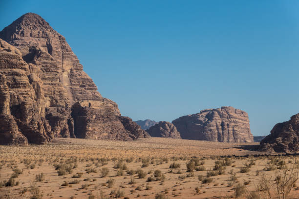 istock Rocks and sand in Wadi Rum desert 943404372