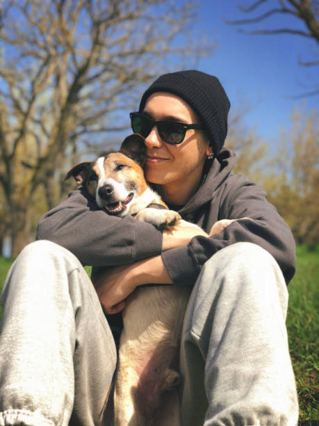 istock The owner and his dog 943404782