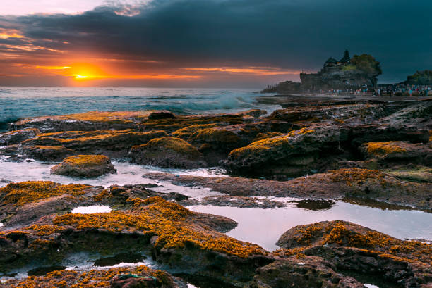 istock Landscape with Tanah lot temple. 943431296