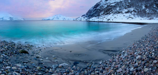 istock Fjord Tromso Norway. Amazing idyllic winter landscape 943434220