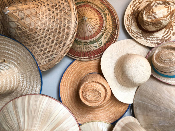 istock Different of many hat hanging on wall 943434654