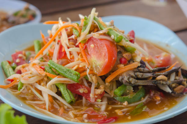 istock Thai papaya salad 943434784