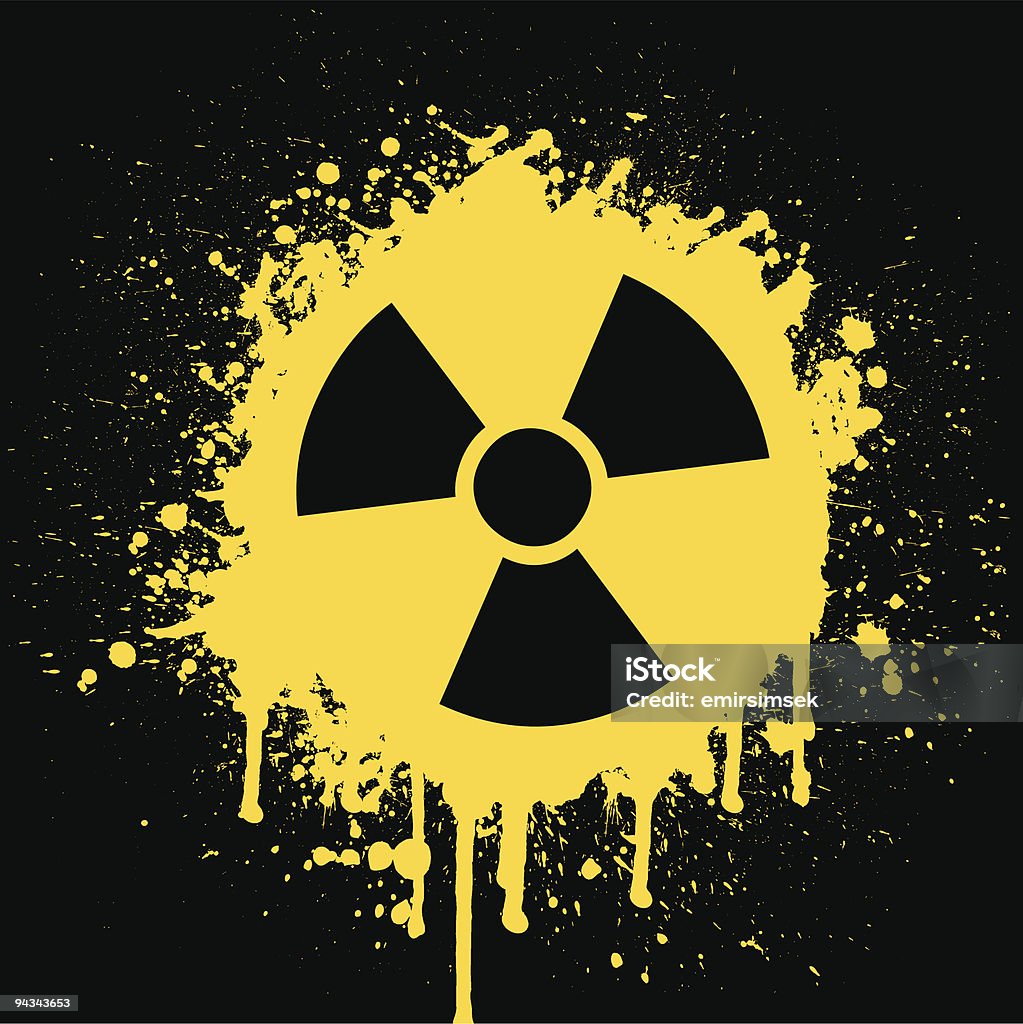 放射能標識 - イラストレーションのロイヤリティフリーベクトルアート