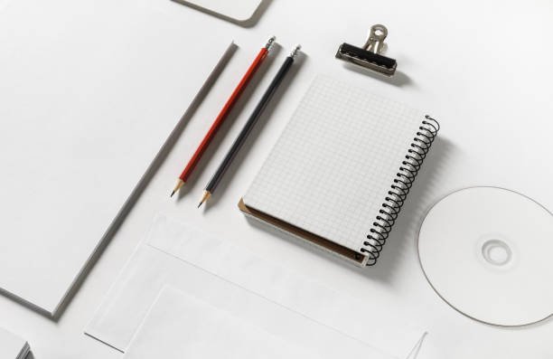 istock Blank branding stationery 943437096