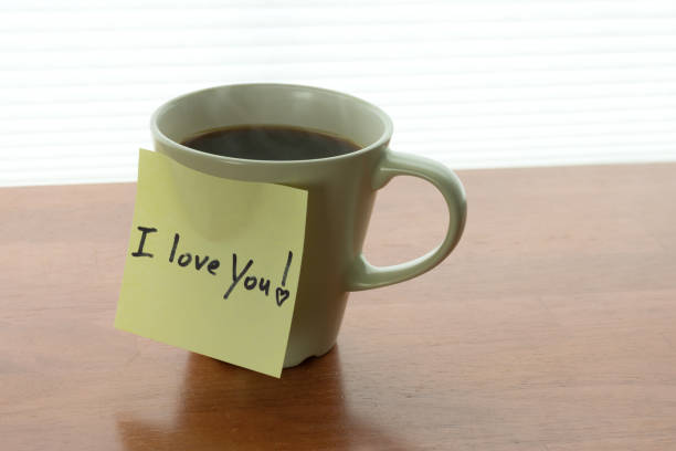istock I love You! note on steaming cup of coffee in morning light 943446674