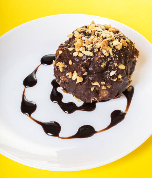 istock chocolate dessert cake in a plate 943453070