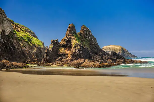 Photo of New Zealand coast