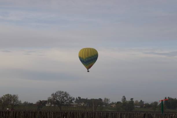 istock Santa Rosa, California - air balloon. 943506252