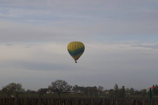 istock Santa Rosa, California - air balloon. 943506254