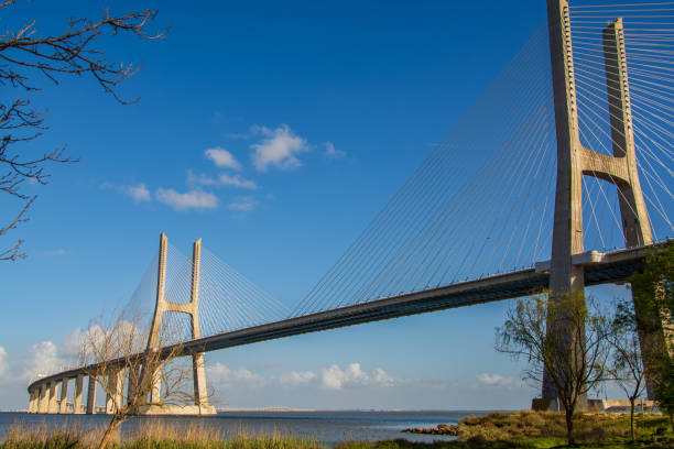 istock Vasco da Gama bridge in Lisbon 943529594