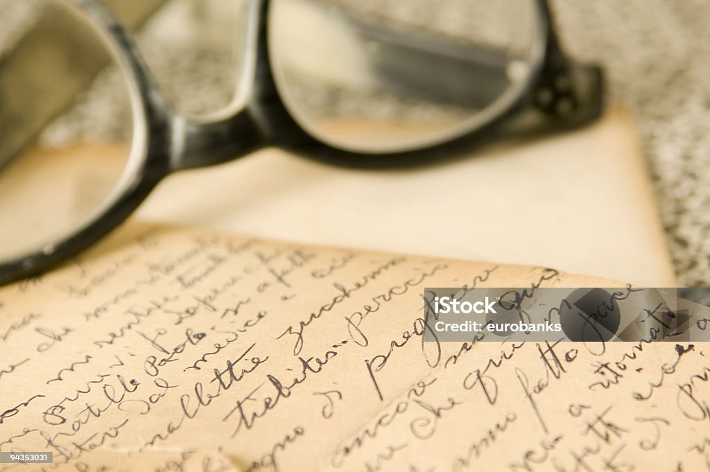 Vintage letras - Foto de stock de Anticuado libre de derechos