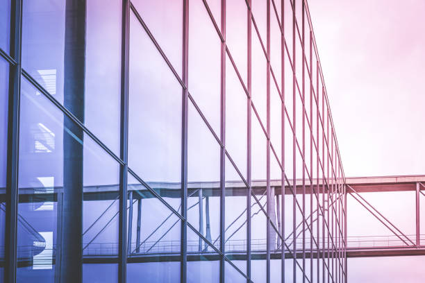 istock modern building facade, office building exterior - glass facade, corporate building concept - 943542842