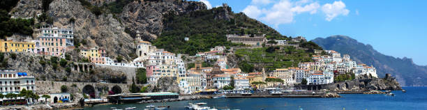 istock Amazing Amalfi Coast Panoramic Landscape - Best Landscape Collection 943587282