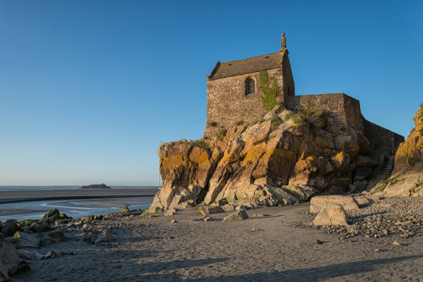 Le Mont Saint Michel mei 2025 op een bewolkte dag