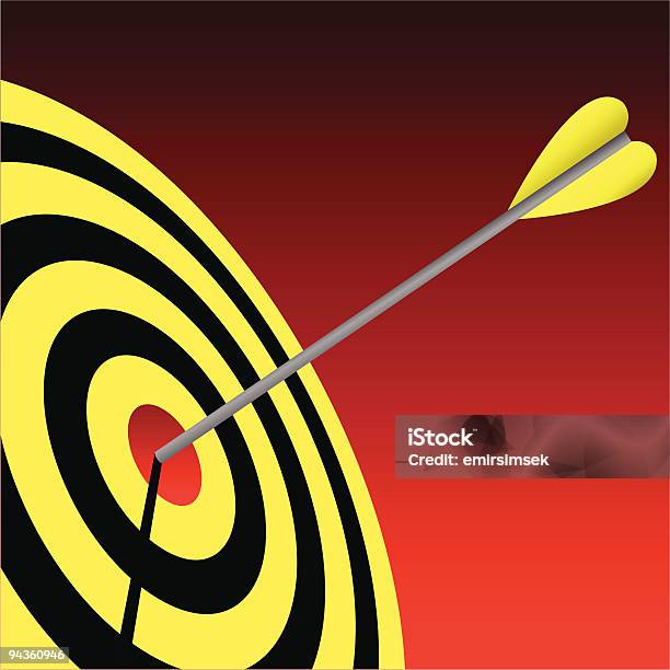 Bulls Eye Stock Illustration - Download Image Now - Accuracy, Aiming, Archery