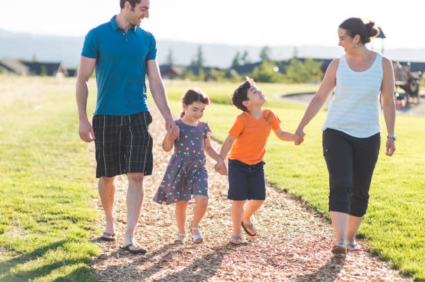 istock Family outing to the park 943613456