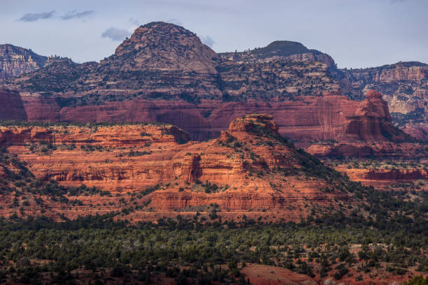 montanha de mescal colorido - picturesque america or the land we live in canyon mountain mountain range - fotografias e filmes do acervo