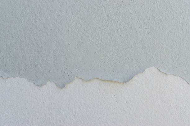 faded color of wall