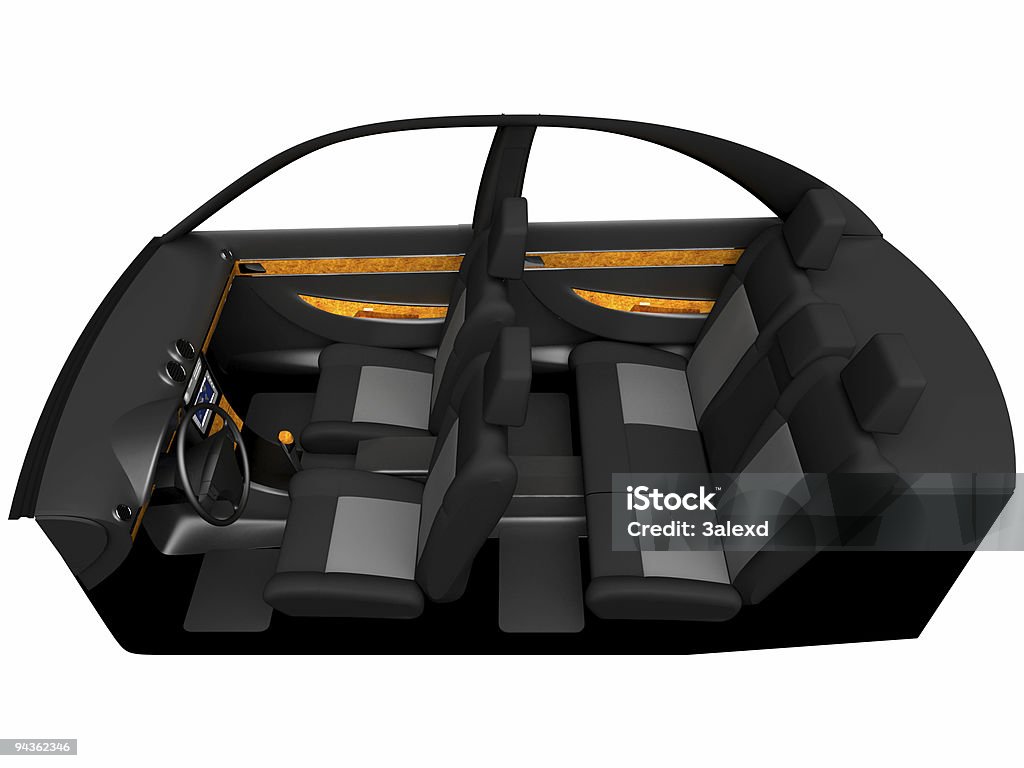 Interior car  Three Dimensional Stock Photo