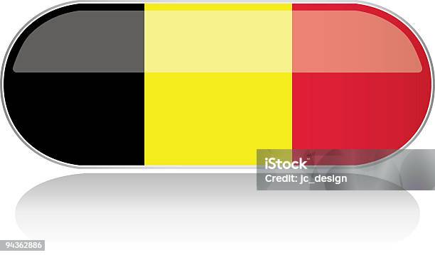 光沢のある旗シリーズベルギー - アイコンのベクターアート素材や画像を多数ご用意 - アイコン, イラストレーション, インターネット