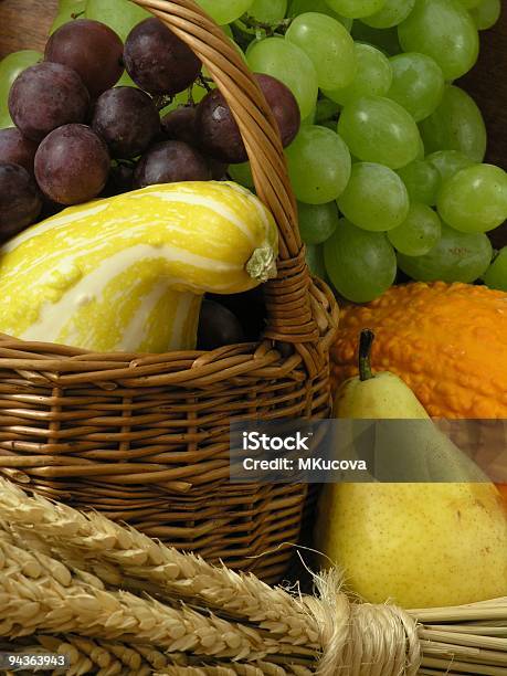 Foto de Ainda Vida De Ação De Graças e mais fotos de stock de Abóbora - Abóbora, Abóbora Ovoide, Cena de tranquilidade