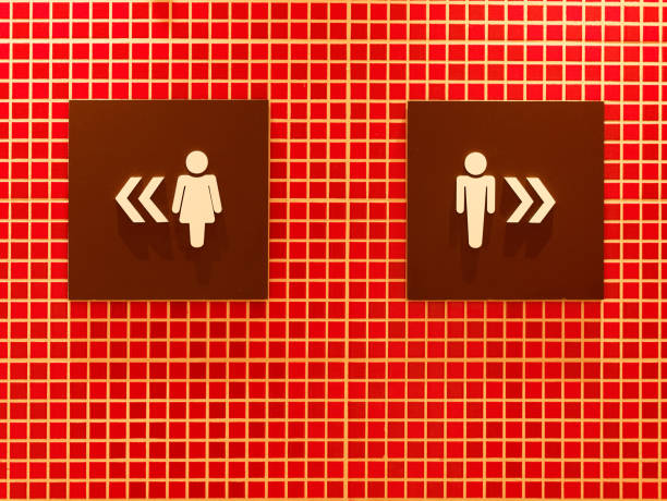 Restroom or Toilet icon men women