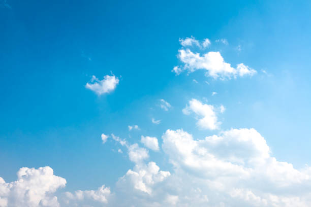 istock Blurry sky blue or azure sky and cloud. Cloud overcast on atmosphere. It clear lightly on daytime background. It beautiful and good weather on landscape. 943652414