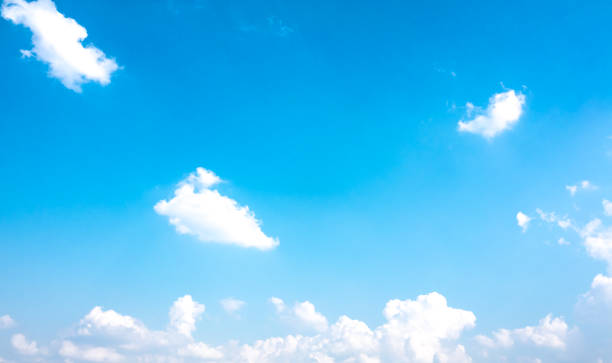 istock Blurry sky blue or azure sky and cloud. Cloud overcast on atmosphere. It clear lightly on daytime background. It beautiful and good weather on landscape. 943652498