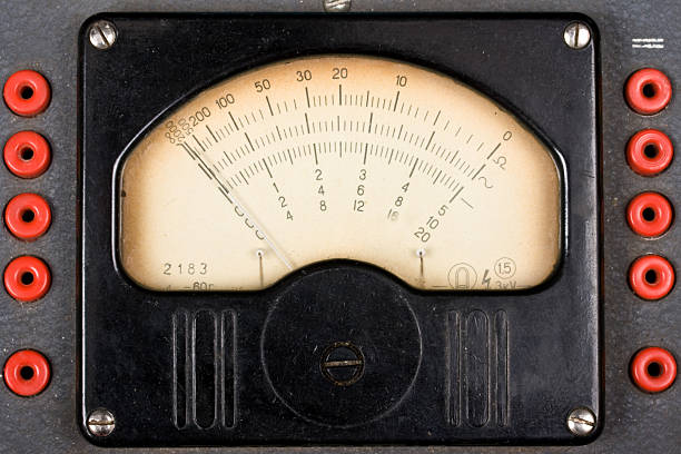 istock Vintage analog scale of a measurment device 94365455