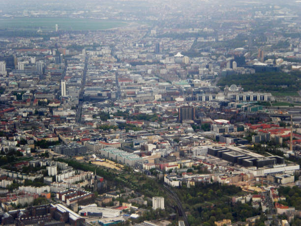 istock Aerial view of Berlin, Germany 943655390