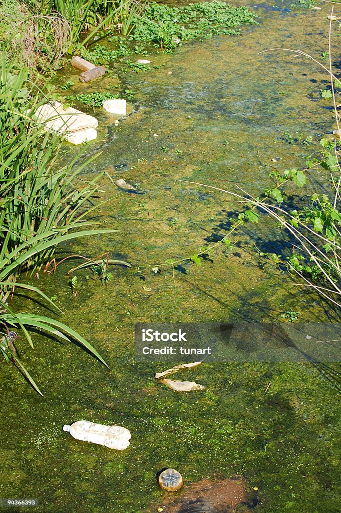 Wasserverschmutzung - Lizenzfrei Abwasser Stock-Foto