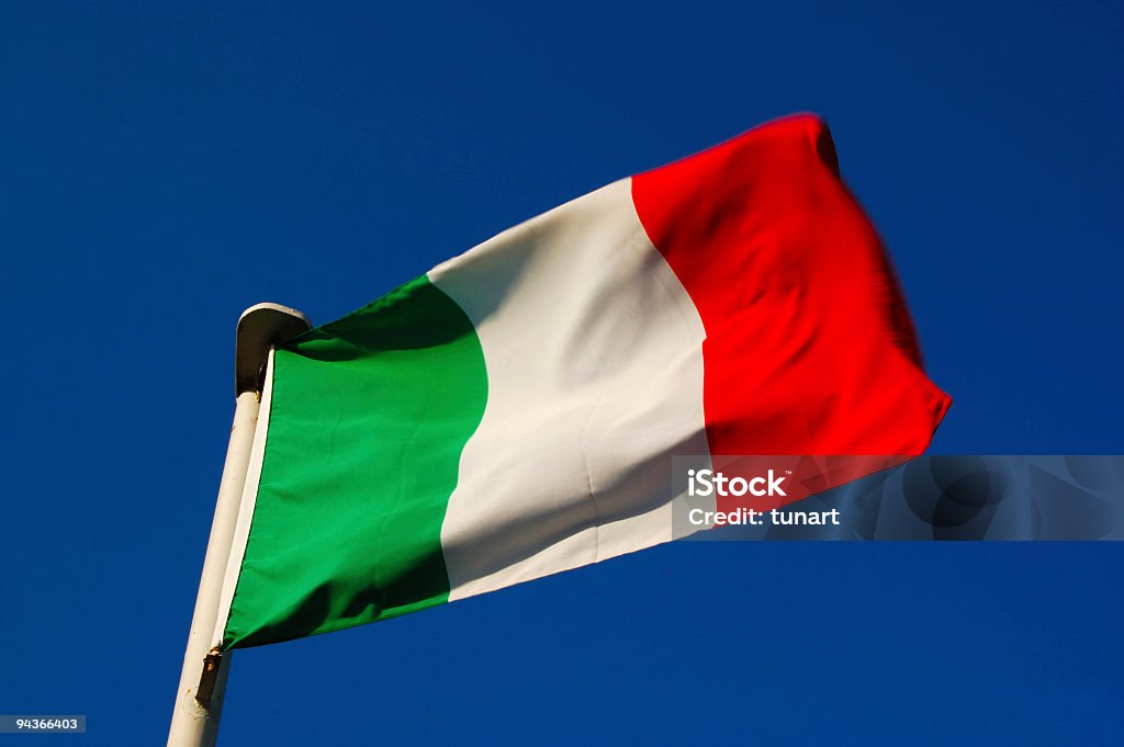 Bandiera Italia - Foto stock royalty-free di Bandiera